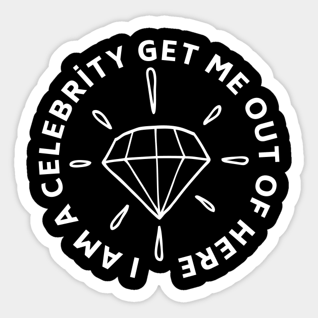 I AM A CELEBRITY GET ME OUT OF HERE Sticker by waltzart